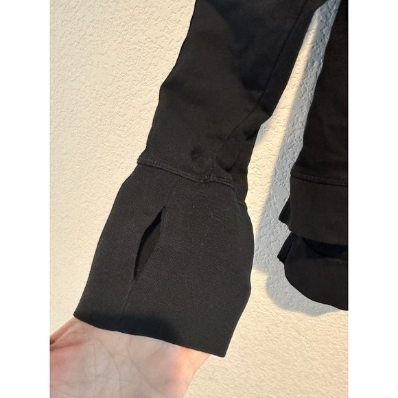 Sweaty Betty After Class Sweatshirt Black Cotton Modal Pullover SB5622 Sz XL - Picture 4 of 9